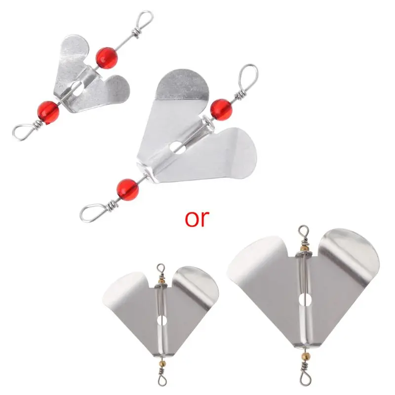 

Fishing Sequin Rotating Spinner Hard Metal Baits Spoons Wobbler Tackle Luminous