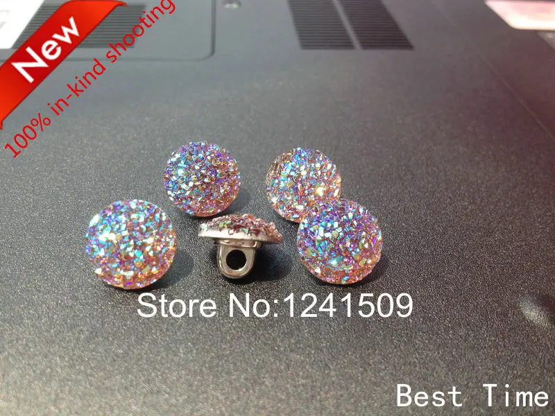 

12MM 80pcs Purple AB Color Resin Rhinestone Button Exquisite Craft Lregular Small Buttons Use For Clothes Fashion wedding skirt