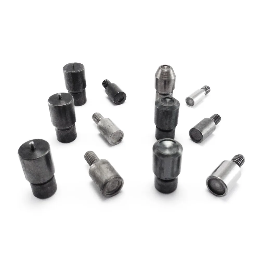 

Free Shipping 6mm-15mm Setting fixing tool die for single double cap rivets for hand press machine
