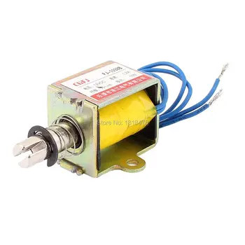 

FJ-1038 Push Pull Type DC Electromagnet Magnet Solenoid 10mm 10N DC 12V 1.2A