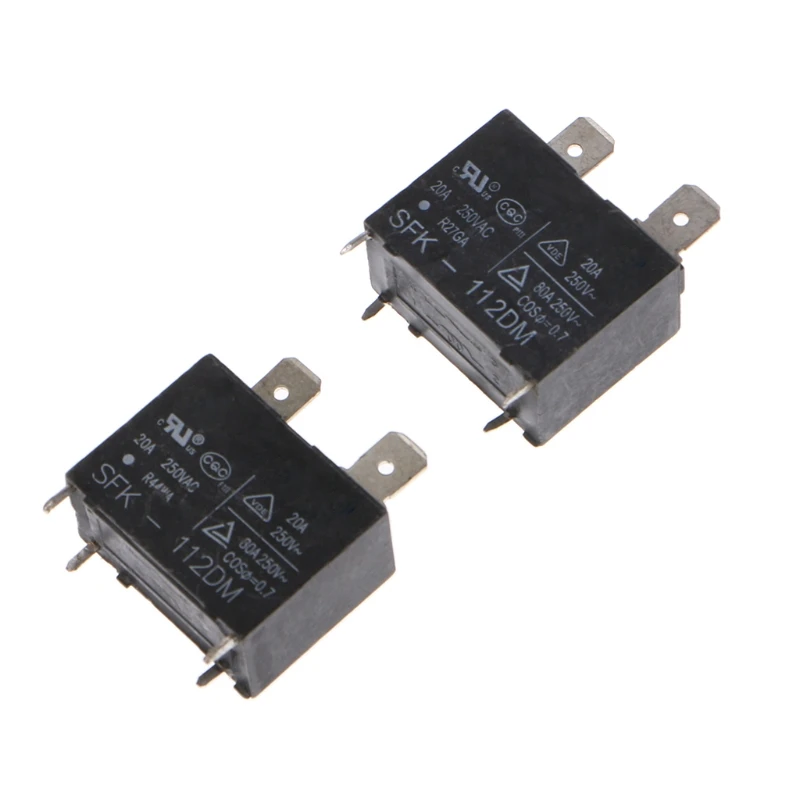 2 предмета SFK-112DM SFK-112 20A 250V AC DIP-4 триггерный релейный модуль 3x1,6x3,8 см; Цвет: черный