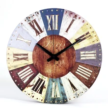 Wall watches home decor for kitchen silent living watches art vintage large decorative wall clocks Rome figures clock wall clock