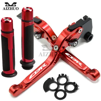 

For HONDA CBR125R CBR125 R CBR 125 R 2011-2014 2012 2013 Motorcycle Brake Clutch Lever Extendable Adjustable Hand Grip Handlebar