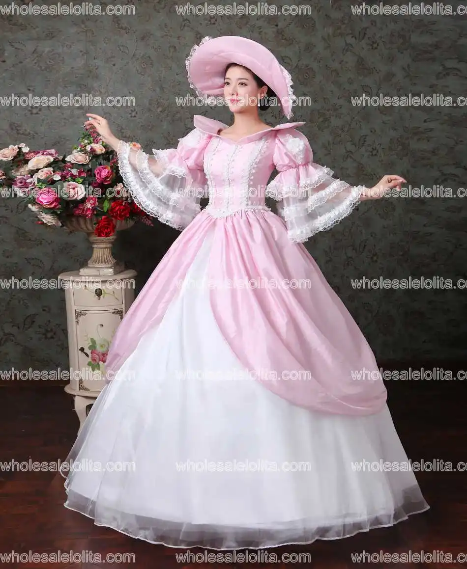 rococo ball gown