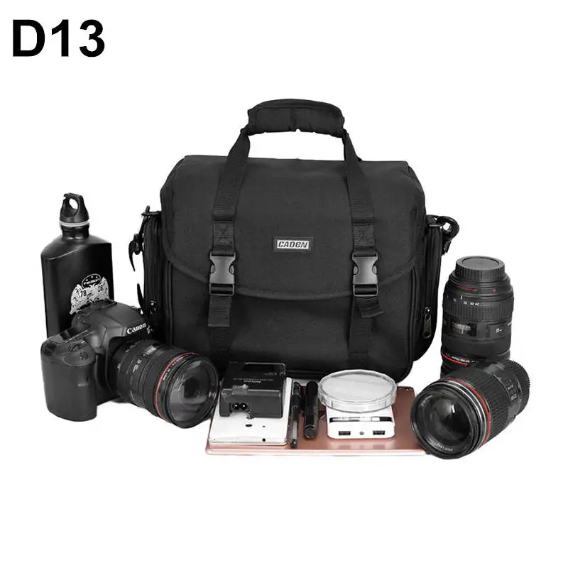 Каден DSLR камера сумка нейлоновая на плечо чехол для камеры Canon Nikon Sony объектива