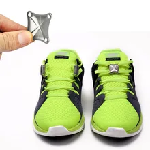 1 Paire Lacets Magnétique 2016 Mode Métal Aucune Cravate Lacets Paresseux Lacet Chaussure Serré