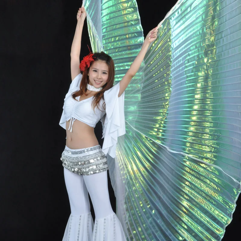 Прозрачные восточные костюмы для танца живота Isis, крылья ангела, женские аксессуары для танца живота, Одежда для танцев