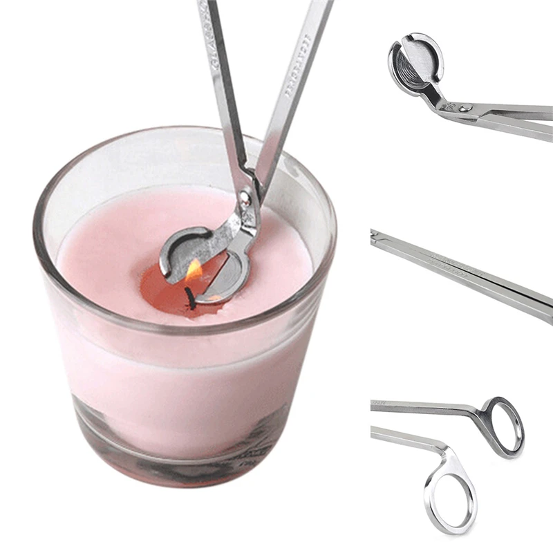 Buy New 17CM Stainless Steel Candle Wick Trimmer Oil