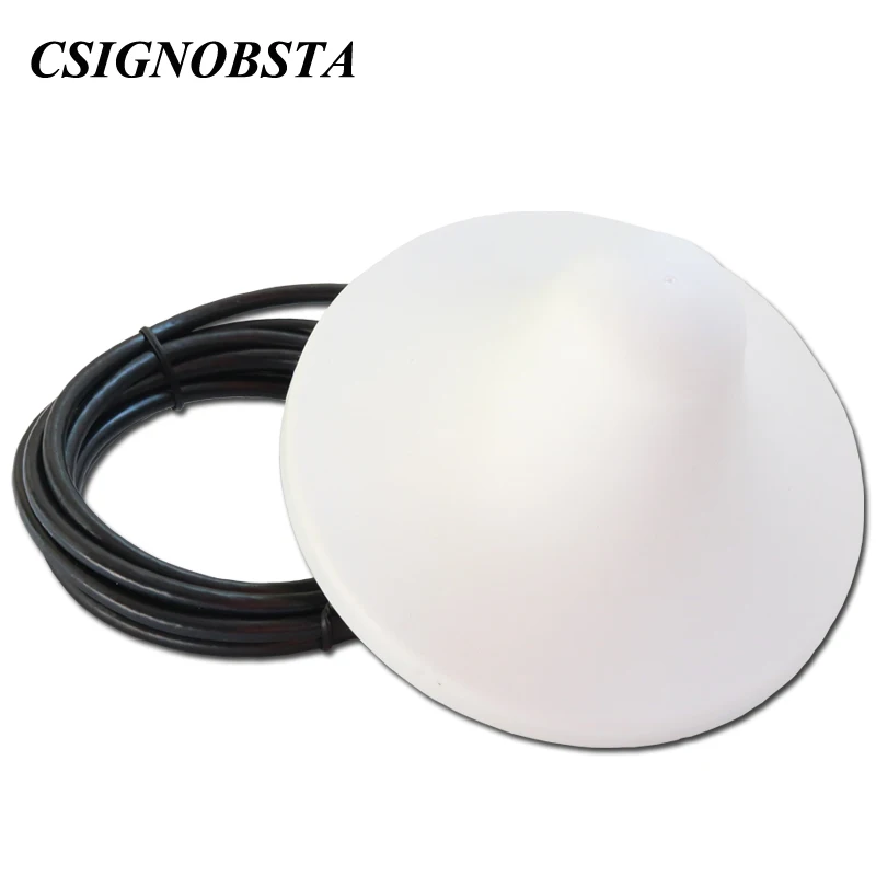 

800-2500mhz 2g 3g internal indoor antenna for cellphone repeater 5dbi omni-directional ceiling antenna with 3 meters cable 2017