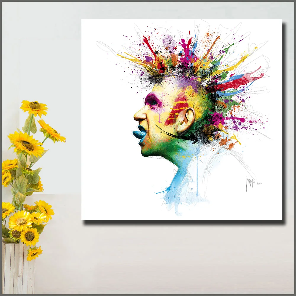 Wlong Impresion Al Oleo Pintura Pop Art Jean Frances Alta Costura Pared Arte Lienzo Impresiones Cuadros Decoracion Del Hogar Para Sala De Estar Dormitorio Pintura Y Caligrafia Aliexpress