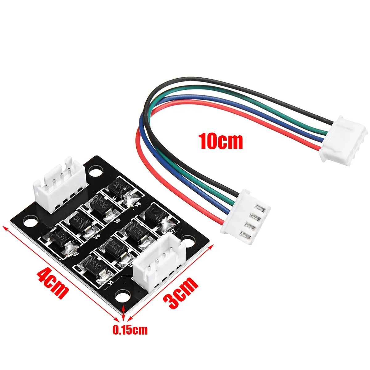 

1PC Addon Module With Dupont Line For 3D Printer Stepper Motor Circuits Board