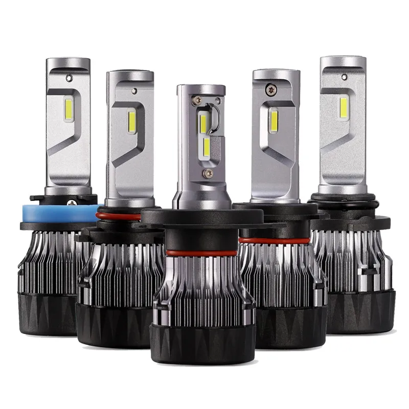 1 комплект H4 HB2 60 Вт 5000LM мини размер светодиодные фары H7 H8 H9 H11 9005 9006 9012 HB3 CSP Chips Focus Beam