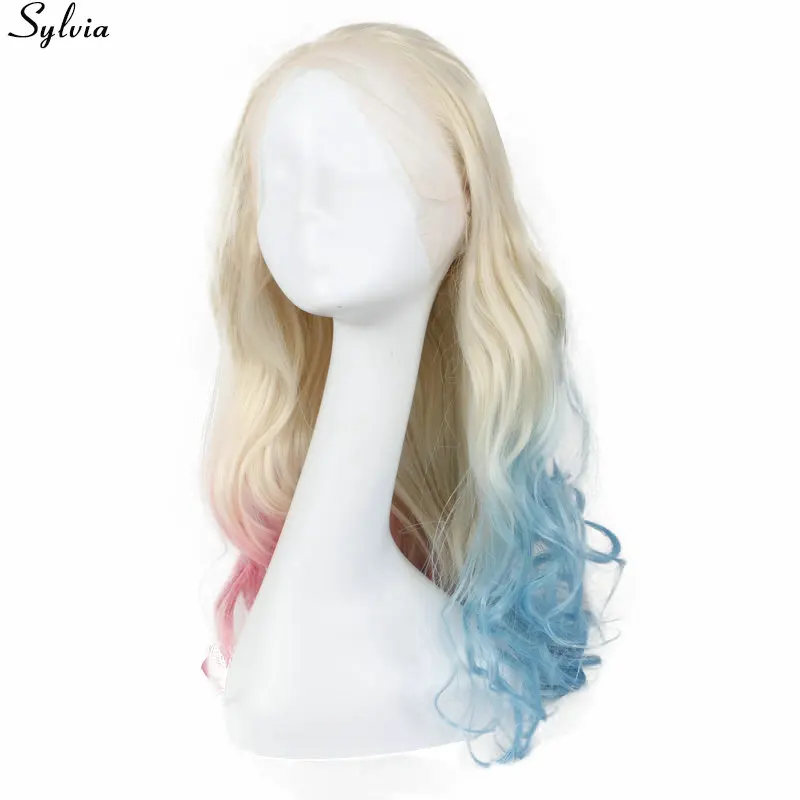 Harley Quinn hairstyle cosplay wig (2)