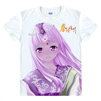 

The Legend of Qin T-Shirt Xiang Shaoyu Shirt men's 3D print T-shirts Anime Tees Lovely cute Short Sleeve Mens japanese comic a
