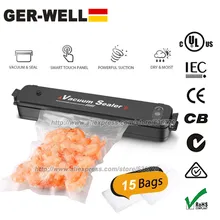 Макс 27 см вакуумные герметики, для сухой и влажной упаковки пищевых продуктов, свежее вакуумное хранение система герметизации воздуха 15 шт герметичные мешки