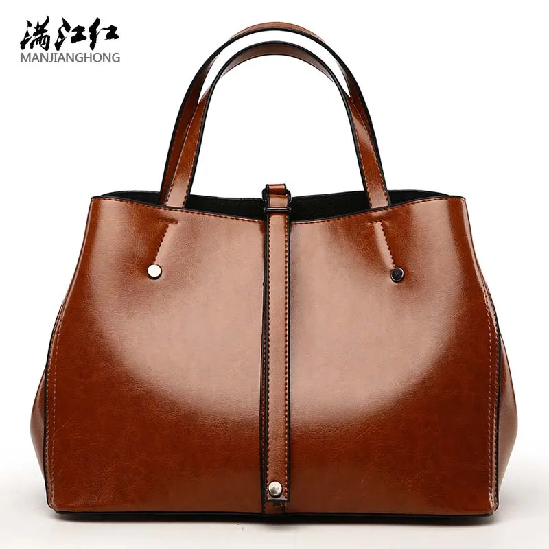 

2017 Women PU Leather Handbags Shoulder Bags Women Crossbody Bags Famous Brands Designer Handbags High Quality Tote Bag Oil Wax