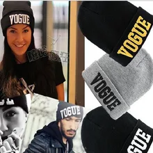 Fashion Hip Hop Hat VOGUE Skullies Beanies Hats for font b Women b font Wool Knitted