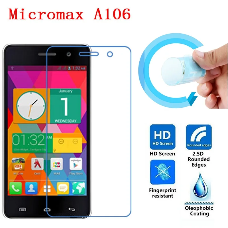Micromax A106 Экран защитная пленка 2.5D ультратонкий Ясно Мягкие Pet Защитная для