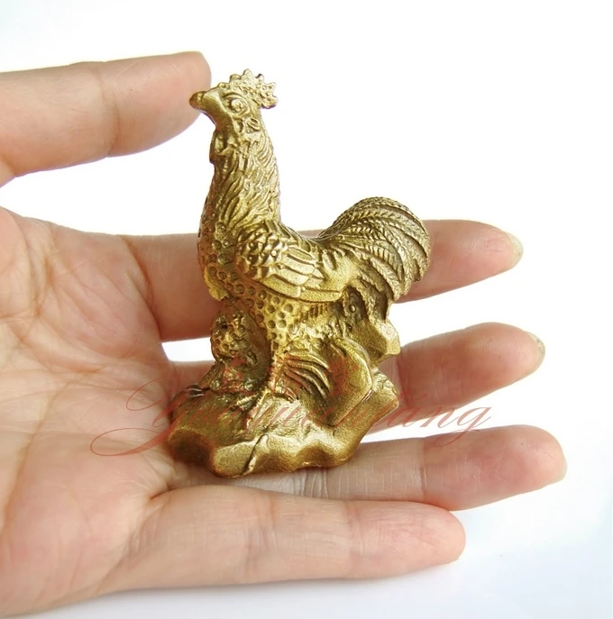 extra small chicken chicken copper copper Chicken Rooster decoration