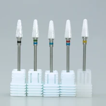 KIMAXCOLA 1 шт. Мельница Керамические сверла для ногтей электрические маникюрные машинки педикюр дизайн ногтей салонный лак Инструменты M0610