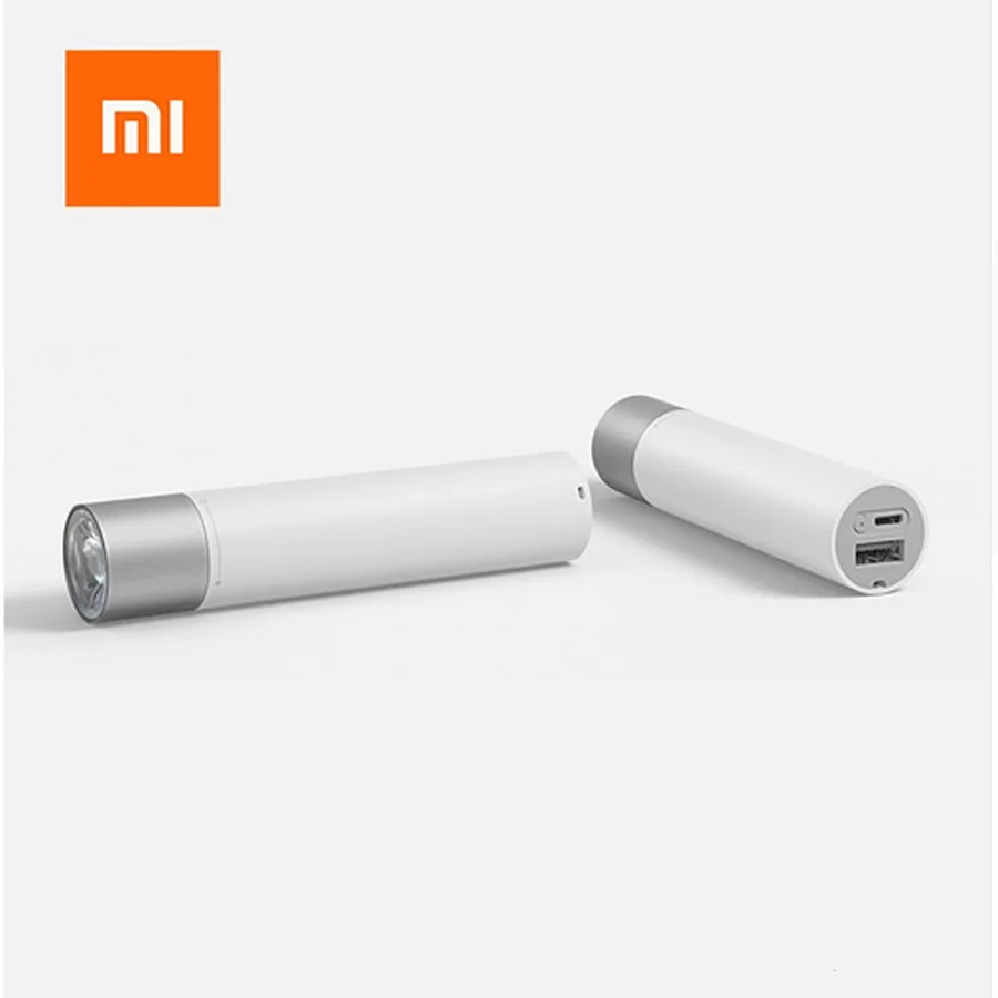 Портативный фонарь Xiaomi с usb зарядкой, 11 регулируемых режимов яркости с вращающейся головкой лампы, литиевая батарея 3350 мАч