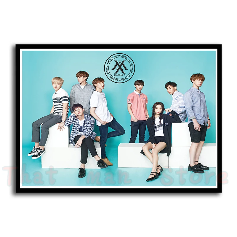 Monsta X отображает яркость интерьера дома белая бумага хорошего качества домашняя
