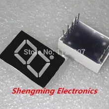 10 шт. 0,56 дюйма 1 цифровой красный светодиод дисплей 7 сегментный общий катод