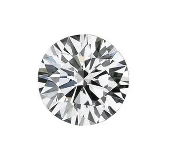 

2.2CTW 8.5mm G-H Test Positive Moissanite TEST POSITIVE AUTHENTICITY Verify Brilliant Loose Moissanite