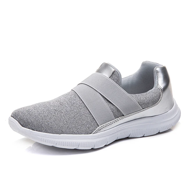 grey tennis shoes womens