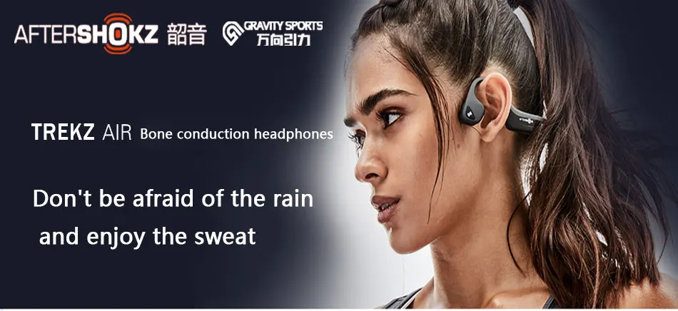 Excellent AFTERSHOKZ TREKZ AIR Bone Conduction Wireless Sport Neckband Headset Headphone Bluetooth Stereo Earphones Headsets for AS600/650 0
