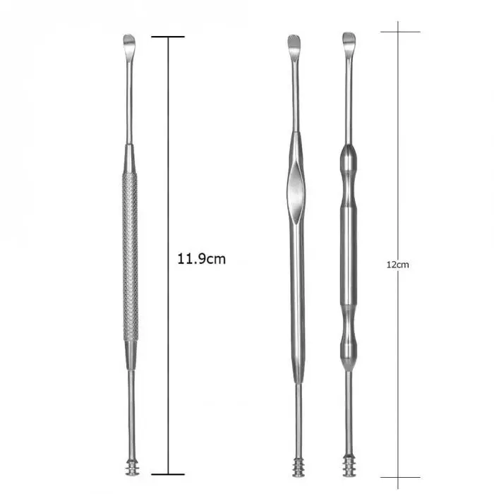 3 шт./компл. ушной серы чистящее средство для удаления ушной Палочки инструмент кюретка Палочки er SN-Лидер продаж