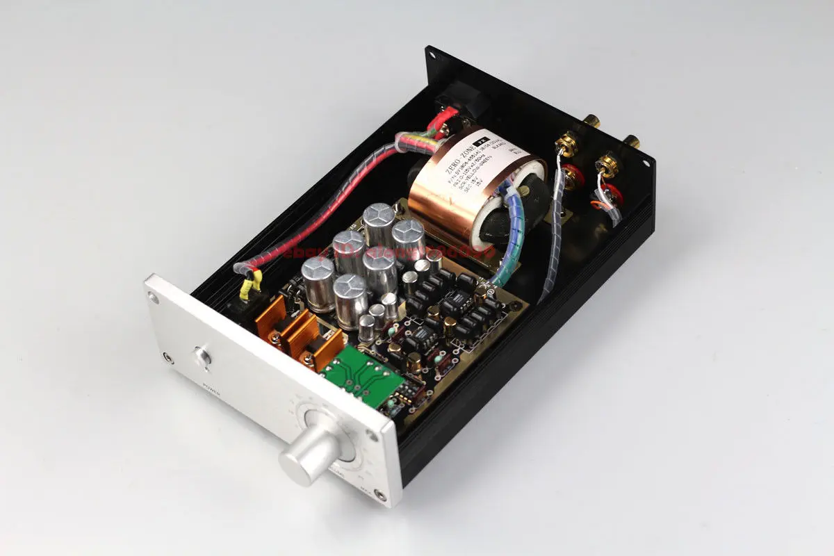 

ZEROZONE Finished Hifi stereo opa2277 Monitor type preamplifier (Gain Adjustable) L7-46