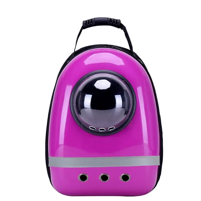 Переноска для домашних животных дышащая дорожная сумка космический рюкзак капсулы кошка собака рюкзак - Цвет: PL