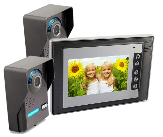 freeship 7 Color Screen Video Intercom Night Vision CMOS font b Camera b font support font