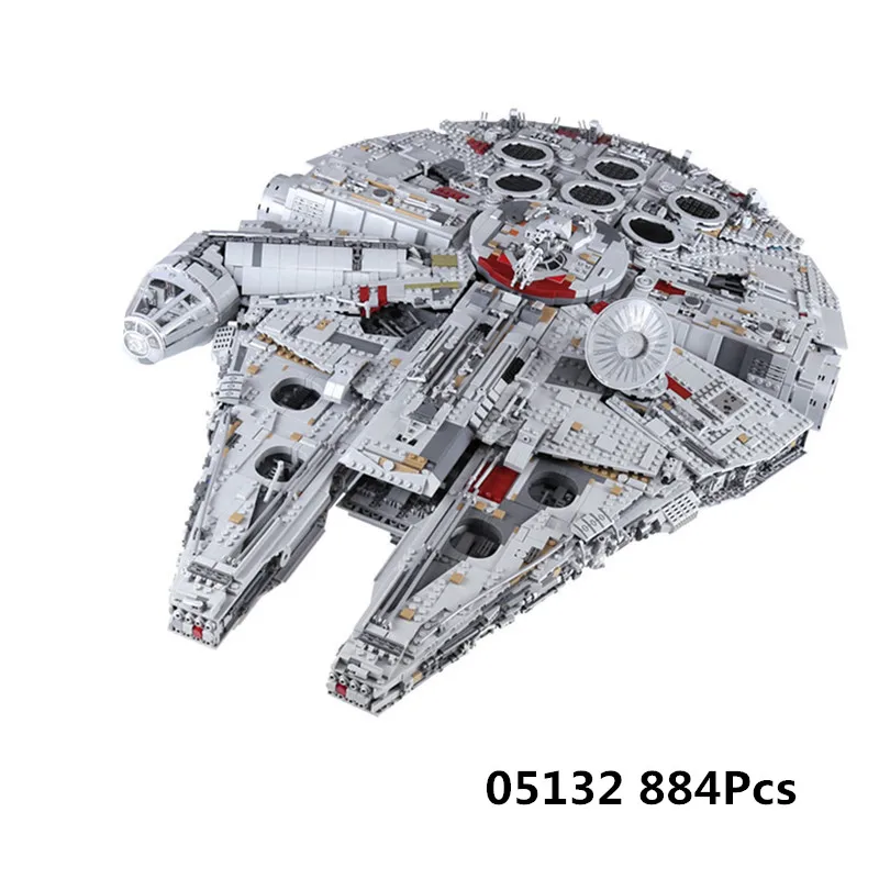

05132 Set Star Destroyer Millennium Falcon Compatible with LegoINGlys 75192 Bricks Kit Building Blocks Birthday Gifts