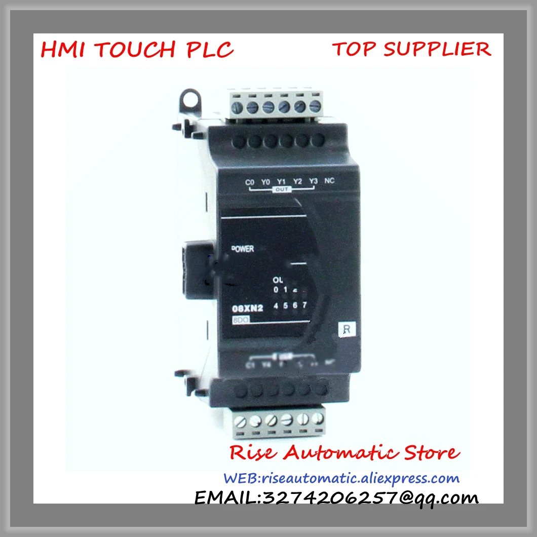 DVP08XN211R Delta New Original PLC Digital module ES2 series 8DO Relay output new original dvp16xn11r delta plc 16do relay output digital module