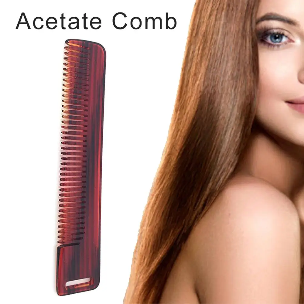

Anti-static Hairdressing Combs Hand-made Comb Acetic Acid Comb Beauty Styling Combs For Women Men Salon Hair Care Styling Tool