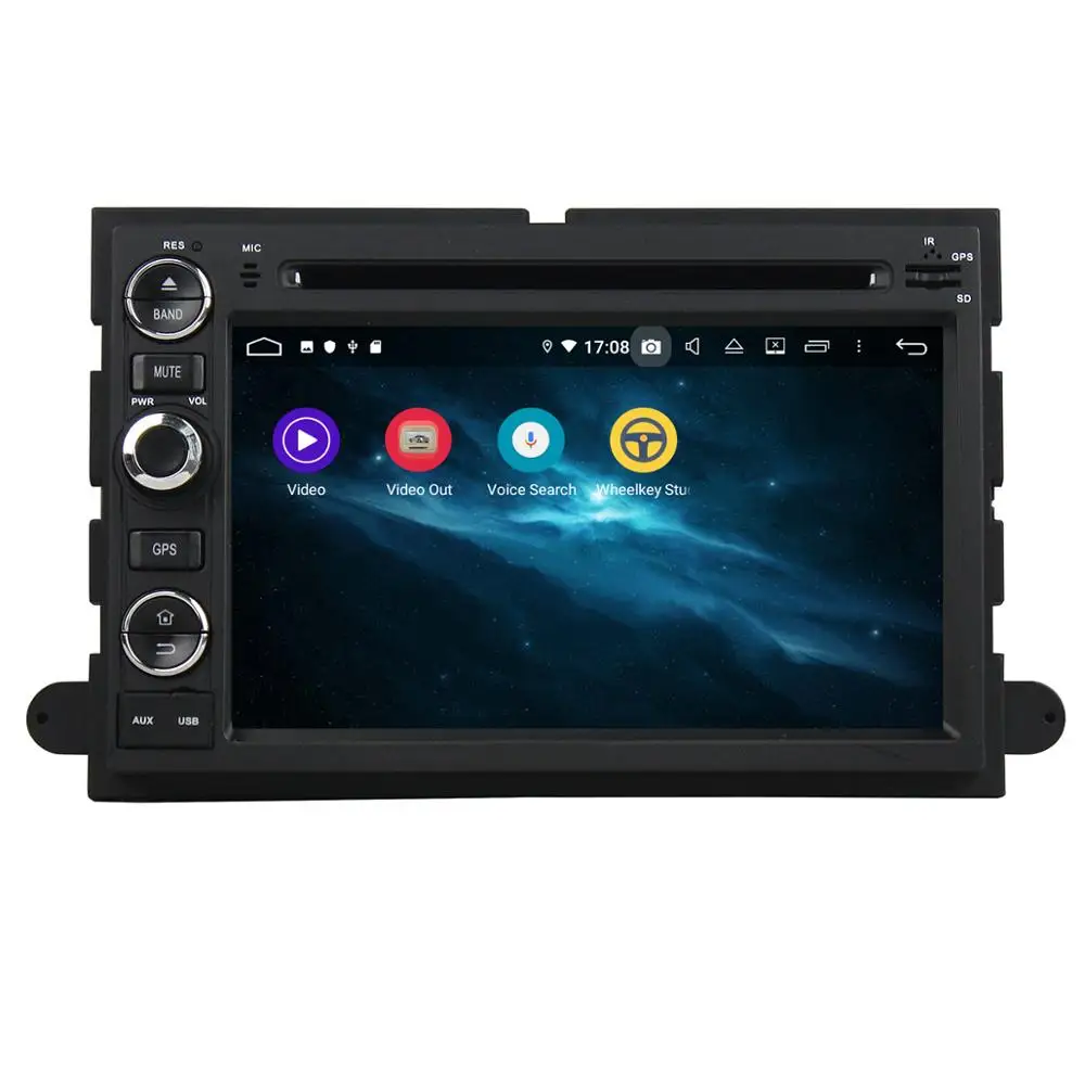 Sale 2 din Android 9.0 Car GPS Radio For Ford Escape  F150 F250 Fusion Mustang Expedition Explorer 2005 2007 2008 DVD Navigation 1