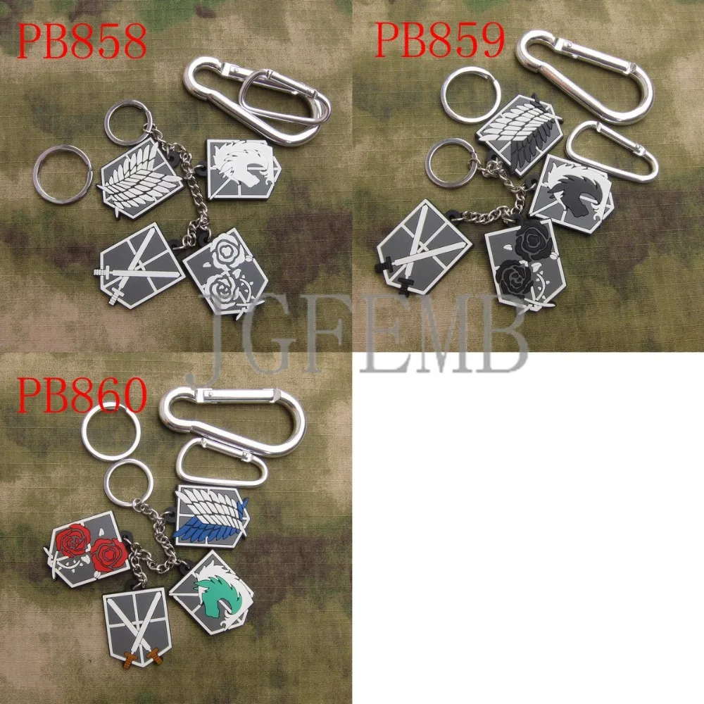 key ring attack on titan levi