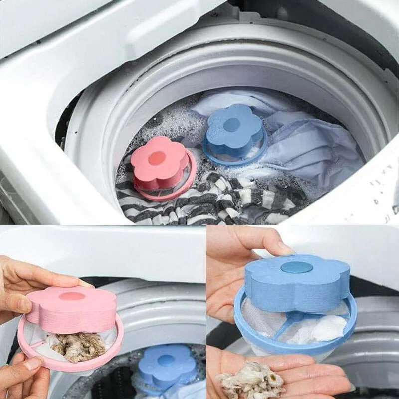 

Washing Machine Filter Bag Mesh Filtering Hair Removal Device Wool Floating Washer Laundry Cleaning Needed
