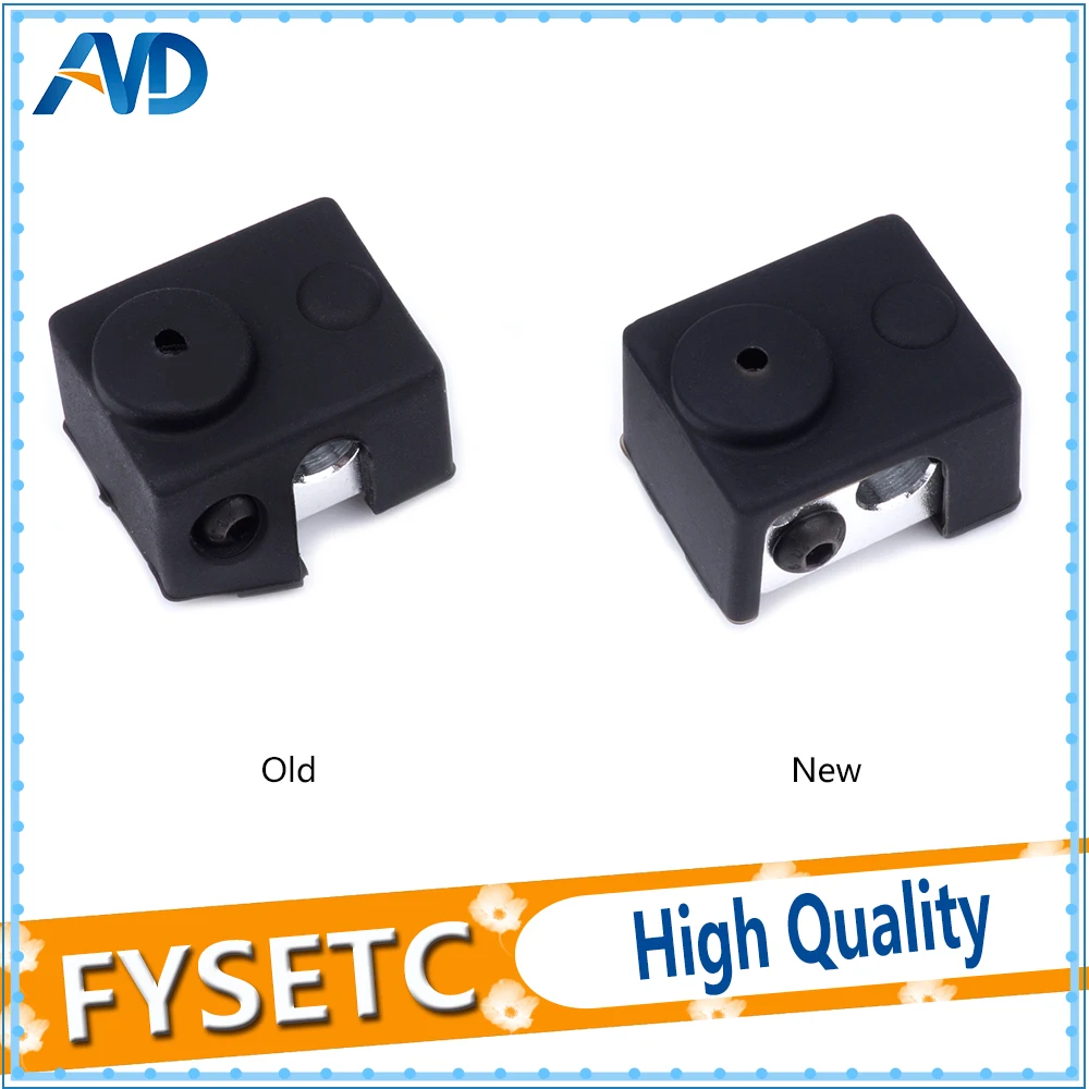 

Fixings non-Official Silicone Insulation Sock V6 Heater Block Heated Block Black For V6 PT100 Hotend Warm Keeping Cover