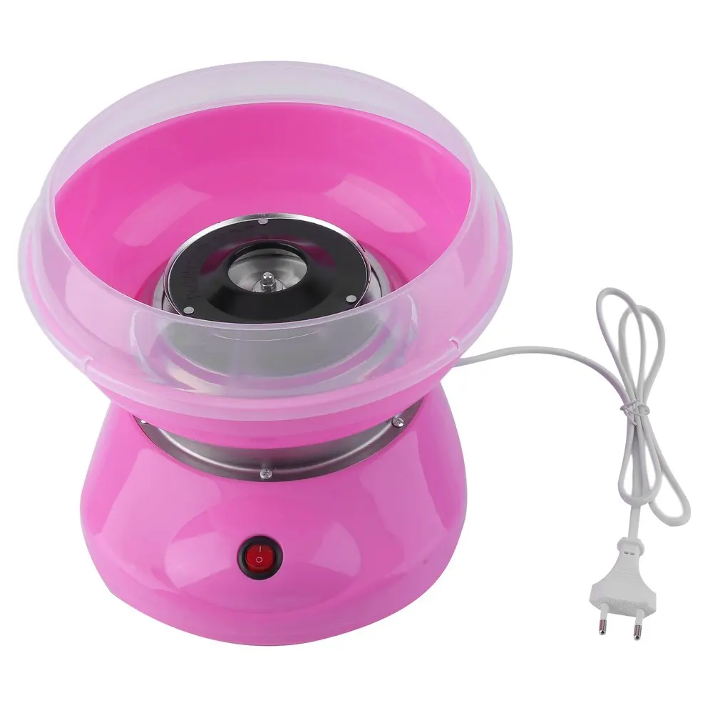 

Mini Portable Professional Homemade Spun Sugar 450W Electric DIY Sweet Cotton Candy Maker Cotton Sugar Floss Machine EU Plug