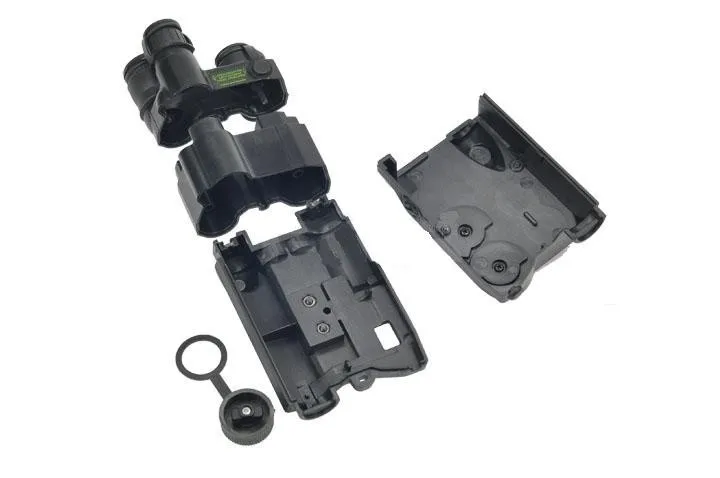 Tactical battery box ANPEQ-16 Battery Case 20 mm wide guide rail Black DE FG7