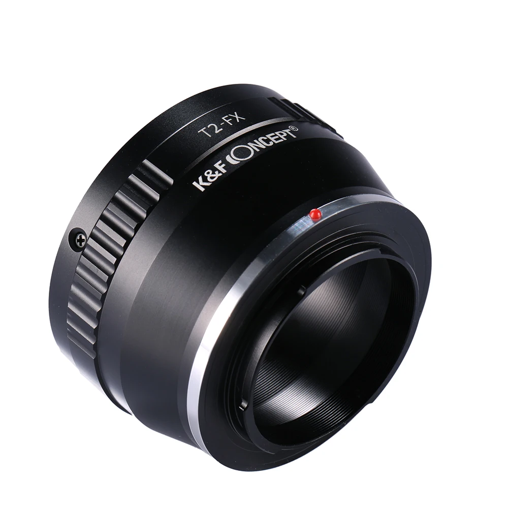 K& F концепция для T2-FX объектива камеры переходное кольцо для T Крепление объектива на для Fujifilm X крепление для корпуса камеры ручное фокусирование к бесконечности
