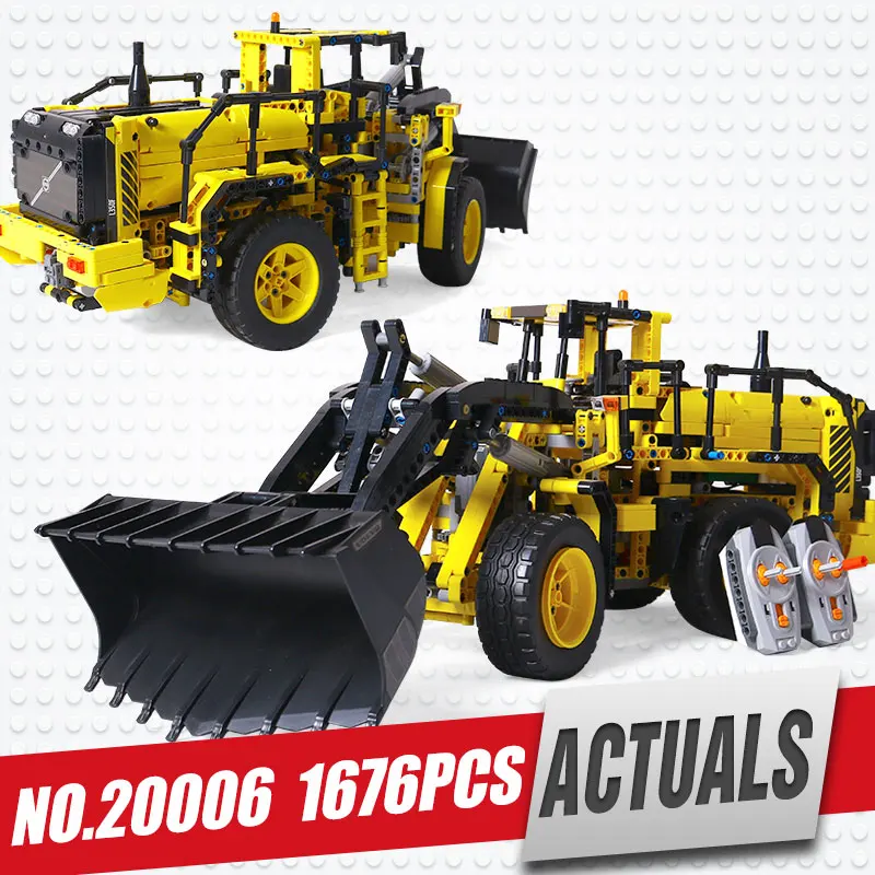 

DHL LEPIN 20006 Genuine technic series L350F wheel loader Model Building blocks Bricks Compatible with legoing 42030 gift