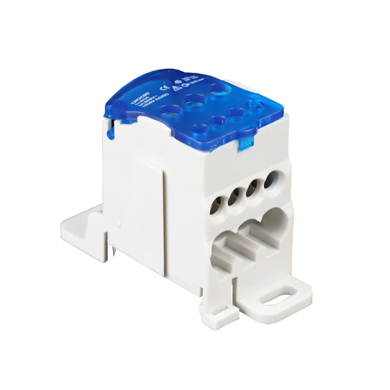 

Newest UKK80A Terminal Block Din Rail Distribution Box Universal Electric Wire Connector Box