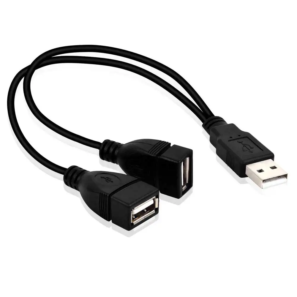 ITINFTEK 2 порта USB 0 концентратор папа два мама разветвитель адаптер питания для ПК