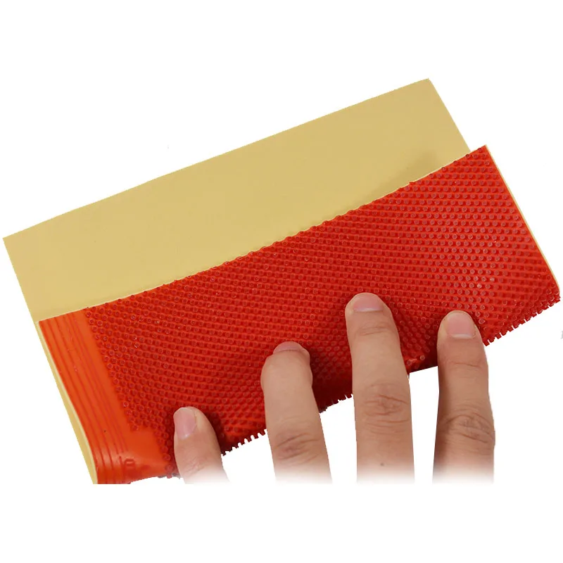 High Quality Table Tennis Rubber Long Pimples Out 0.7mm Thickness Sponge 1.9mm Long Pimples Rubber for Defensive Players