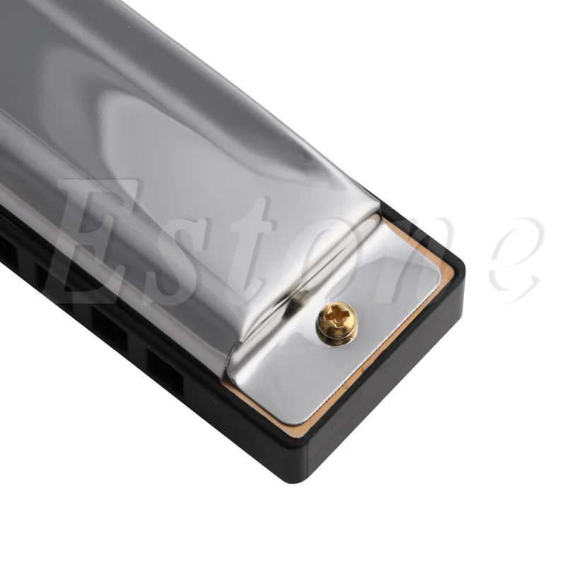 Bluetooth Губная гармошка 10 отверстий Ключ C музыкальный инструмент нержавеющая
