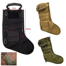 Висячая Тактическая Molle Рождественская сумка для чулок, дамская сумка-капельница, сумка для хранения, военная Боевая охотничья сумка